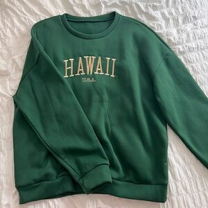 Never worn Hawaii crew neck (large)